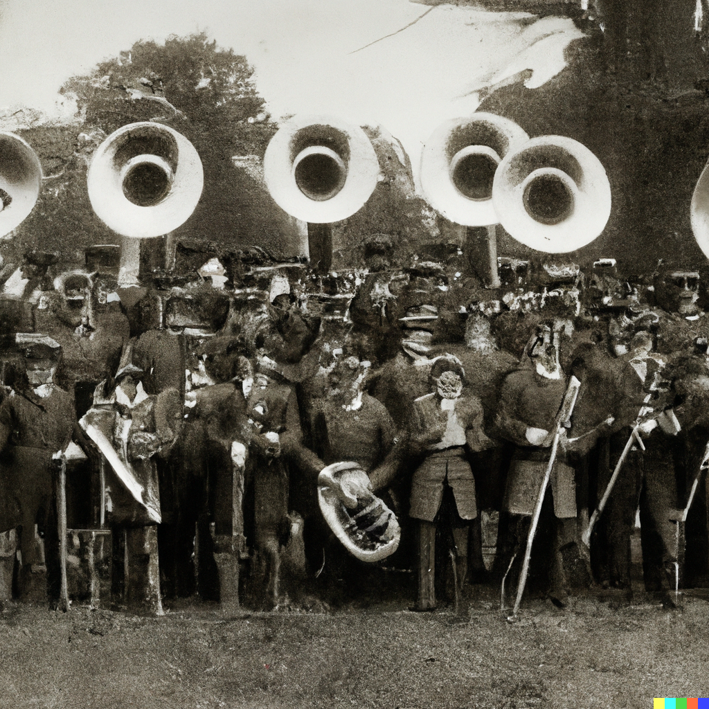 DALL·E 2023-04-15 19.03.02 - An historic photo of a brass band from the American Civil War..png