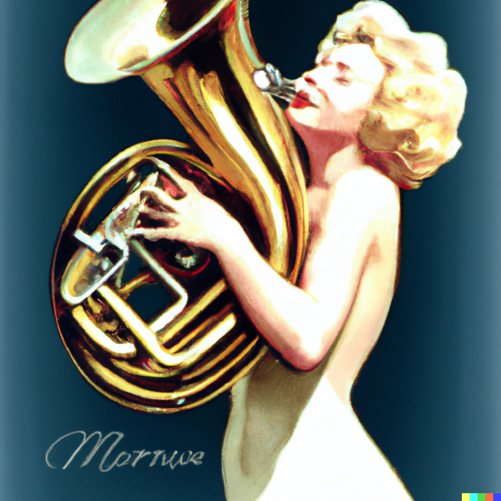DALL·E 2023-04-15 19.06.27 - A photo of Marilyn Monroe playing the euphonium..png